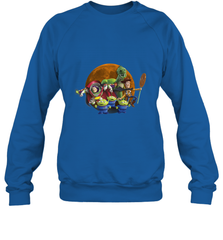 Disney Pixar Toy Story Halloween Moon Group Crewneck Sweatshirt Crewneck Sweatshirt - jonhlittlestore88
