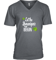 Let the Shenanigans begin Lucky St Patricks Day Shirt Men's V-Neck Men's V-Neck - jonhlittlestore88