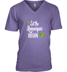 Let the Shenanigans begin Lucky St Patricks Day Shirt Men's V-Neck Men's V-Neck - jonhlittlestore88