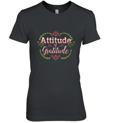 Practice Gratitude and Celebrate Recovery Women's Premium T-Shirt Women's Premium T-Shirt - jonhlittlestore88