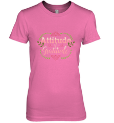 Practice Gratitude and Celebrate Recovery Women's Premium T-Shirt Women's Premium T-Shirt - jonhlittlestore88