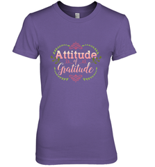 Practice Gratitude and Celebrate Recovery Women's Premium T-Shirt Women's Premium T-Shirt - jonhlittlestore88
