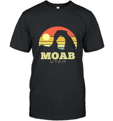 Moab Utah Vintage Sunset Arches Adventure Outdoors Men's T-Shirt Men's T-Shirt - jonhlittlestore88