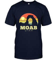 Moab Utah Vintage Sunset Arches Adventure Outdoors Men's T-Shirt Men's T-Shirt - jonhlittlestore88