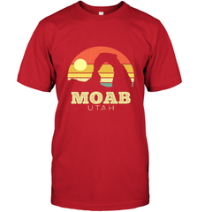 Moab Utah Vintage Sunset Arches Adventure Outdoors Men's T-Shirt Men's T-Shirt - jonhlittlestore88