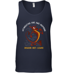 Disney Mulan Mushu Dragon Not Lizard Portrait Men's Tank Top Men's Tank Top - jonhlittlestore88
