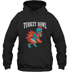 Cool Turkey Bowl _ Funny Thanksgiving Football Player Hooded Sweatshirt Hooded Sweatshirt - jonhlittlestore88