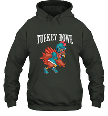 Cool Turkey Bowl _ Funny Thanksgiving Football Player Hooded Sweatshirt Hooded Sweatshirt - jonhlittlestore88