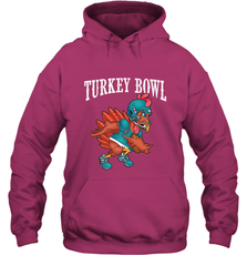 Cool Turkey Bowl _ Funny Thanksgiving Football Player Hooded Sweatshirt Hooded Sweatshirt - jonhlittlestore88