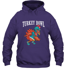 Cool Turkey Bowl _ Funny Thanksgiving Football Player Hooded Sweatshirt Hooded Sweatshirt - jonhlittlestore88