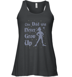 Disney Peter Pan This Dad Will Never Grow Up Women's Racerback Tank