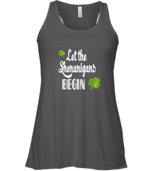 Let the Shenanigans begin Lucky St Patricks Day Shirt Women's Racerback Tank Women's Racerback Tank - jonhlittlestore88