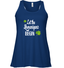 Let the Shenanigans begin Lucky St Patricks Day Shirt Women's Racerback Tank Women's Racerback Tank - jonhlittlestore88
