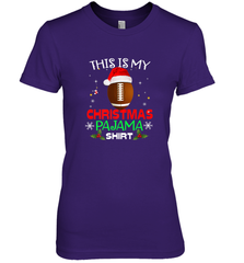 NFL This Is My Christmas Pajama Shirt  Gift For Football Lover Women's Premium T-Shirt Women's Premium T-Shirt - jonhlittlestore88