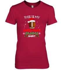NFL This Is My Christmas Pajama Shirt  Gift For Football Lover Women's Premium T-Shirt Women's Premium T-Shirt - jonhlittlestore88