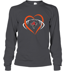 NFLAtlanta Falcons Heart Love Football Long Sleeve T-Shirt Long Sleeve T-Shirt - jonhlittlestore88