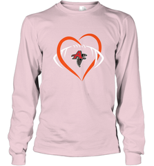 NFLAtlanta Falcons Heart Love Football Long Sleeve T-Shirt Long Sleeve T-Shirt - jonhlittlestore88
