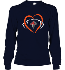 NFLAtlanta Falcons Heart Love Football Long Sleeve T-Shirt Long Sleeve T-Shirt - jonhlittlestore88