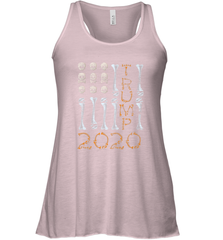 US Flag Skull Halloween Costume Bones Election Trump 2020 Women's Racerback Tank Women's Racerback Tank - jonhlittlestore88