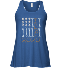 US Flag Skull Halloween Costume Bones Election Trump 2020 Women's Racerback Tank Women's Racerback Tank - jonhlittlestore88