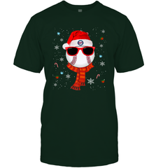 Minnesota Twins Logo Christmas Baseball Player Glasses Santa Hat Pajama Gift Men's T-Shirt Men's T-Shirt - jonhlittlestore88