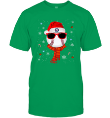 Minnesota Twins Logo Christmas Baseball Player Glasses Santa Hat Pajama Gift Men's T-Shirt Men's T-Shirt - jonhlittlestore88