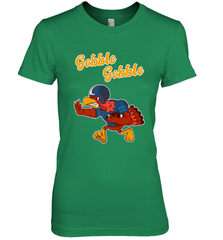 Turkey Football Shirt Funny Thanksgiving Turkey Gobble Gift Women's Premium T-Shirt Women's Premium T-Shirt - jonhlittlestore88