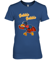 Turkey Football Shirt Funny Thanksgiving Turkey Gobble Gift Women's Premium T-Shirt Women's Premium T-Shirt - jonhlittlestore88