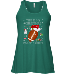 NFL This Is My Christmas Pajama Shirt  Football christmas ugly Women's Racerback Tank Women's Racerback Tank - jonhlittlestore88
