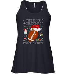 NFL This Is My Christmas Pajama Shirt  Football christmas ugly Women's Racerback Tank Women's Racerback Tank - jonhlittlestore88