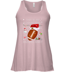 NFL This Is My Christmas Pajama Shirt  Football christmas ugly Women's Racerback Tank Women's Racerback Tank - jonhlittlestore88