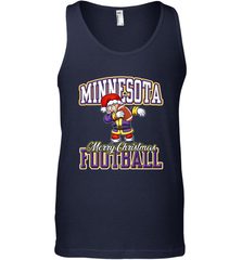 NFL Minnesota Christmas Funny Dabbing Santa playing football Men's Tank Top Men's Tank Top - jonhlittlestore88