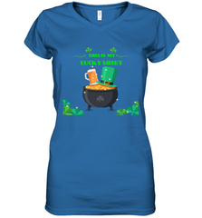 This is my lucky shirt on St Patricks Day Women's V-Neck T-Shirt Women's V-Neck T-Shirt - jonhlittlestore88