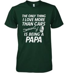 The only thing I love more than Cars is Being a Papa Funny Men's Premium T-Shirt Apparel - jonhlittlestore88
