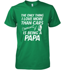 The only thing I love more than Cars is Being a Papa Funny Men's Premium T-Shirt Apparel - jonhlittlestore88