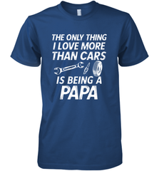 The only thing I love more than Cars is Being a Papa Funny Men's Premium T-Shirt Apparel - jonhlittlestore88