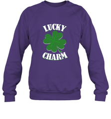 Lucky Charm Novelty St Patricks Day shirt (2) Crewneck Sweatshirt Crewneck Sweatshirt - jonhlittlestore88