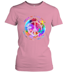 Woodstocks 50th Anniversary Peace Love tee Women's T-Shirt Women's T-Shirt - jonhlittlestore88