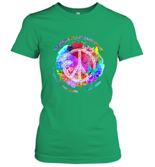 Woodstocks 50th Anniversary Peace Love tee Women's T-Shirt Women's T-Shirt - jonhlittlestore88