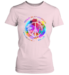 Woodstocks 50th Anniversary Peace Love tee Women's T-Shirt Women's T-Shirt - jonhlittlestore88