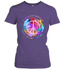 Woodstocks 50th Anniversary Peace Love tee Women's T-Shirt Women's T-Shirt - jonhlittlestore88