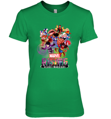 Marvel Rising Secret Warriors Hero Action Pose Collage Women's Premium T-Shirt Women's Premium T-Shirt - jonhlittlestore88