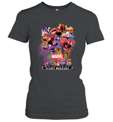 Marvel Rising Secret Warriors Hero Action Pose Collage Women's T-Shirt Women's T-Shirt - jonhlittlestore88