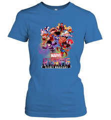 Marvel Rising Secret Warriors Hero Action Pose Collage Women's T-Shirt Women's T-Shirt - jonhlittlestore88