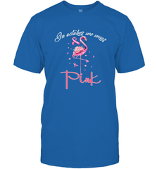 In October We Wear Pink Pumpkin Breast Cancer Halloween Men's T-Shirt Men's T-Shirt - jonhlittlestore88