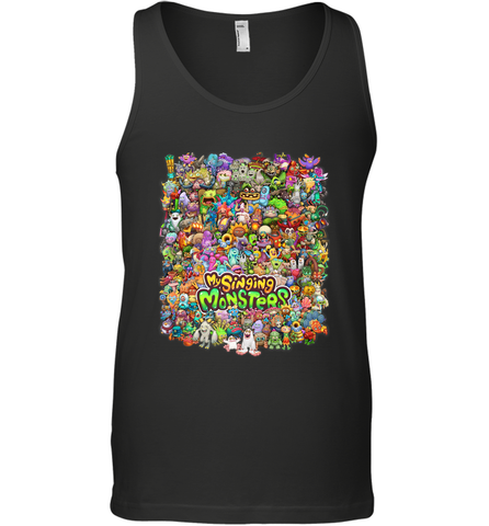 Monster Medley Men's Tank Top Men's Tank Top / Black / XS Men's Tank Top - jonhlittlestore88