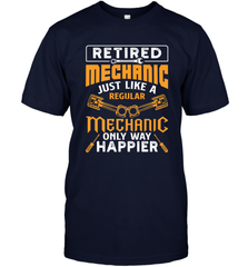 Retired Mechanic Just Like A Regular Only Way Happier Men's T-Shirt Men's T-Shirt - jonhlittlestore88