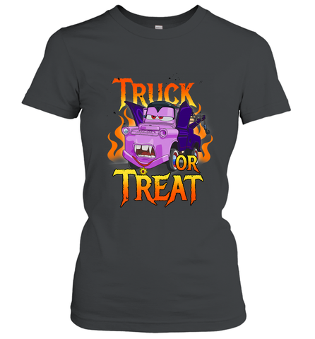 Disney Pixar Cars Halloween Vampire Truck Or Treat Women's T-Shirt Women's T-Shirt / Black / S Women's T-Shirt - jonhlittlestore88