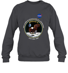 NASA Apollo 11 Moon Landing Crewneck Sweatshirt Crewneck Sweatshirt - jonhlittlestore88