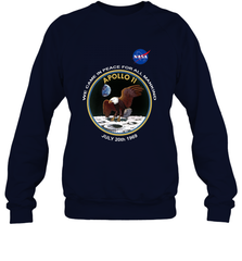 NASA Apollo 11 Moon Landing Crewneck Sweatshirt Crewneck Sweatshirt - jonhlittlestore88
